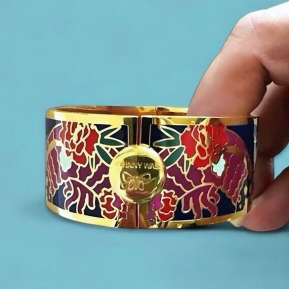 Johnny Was Dragon Hinged Bracelet - Picture 12 of 16